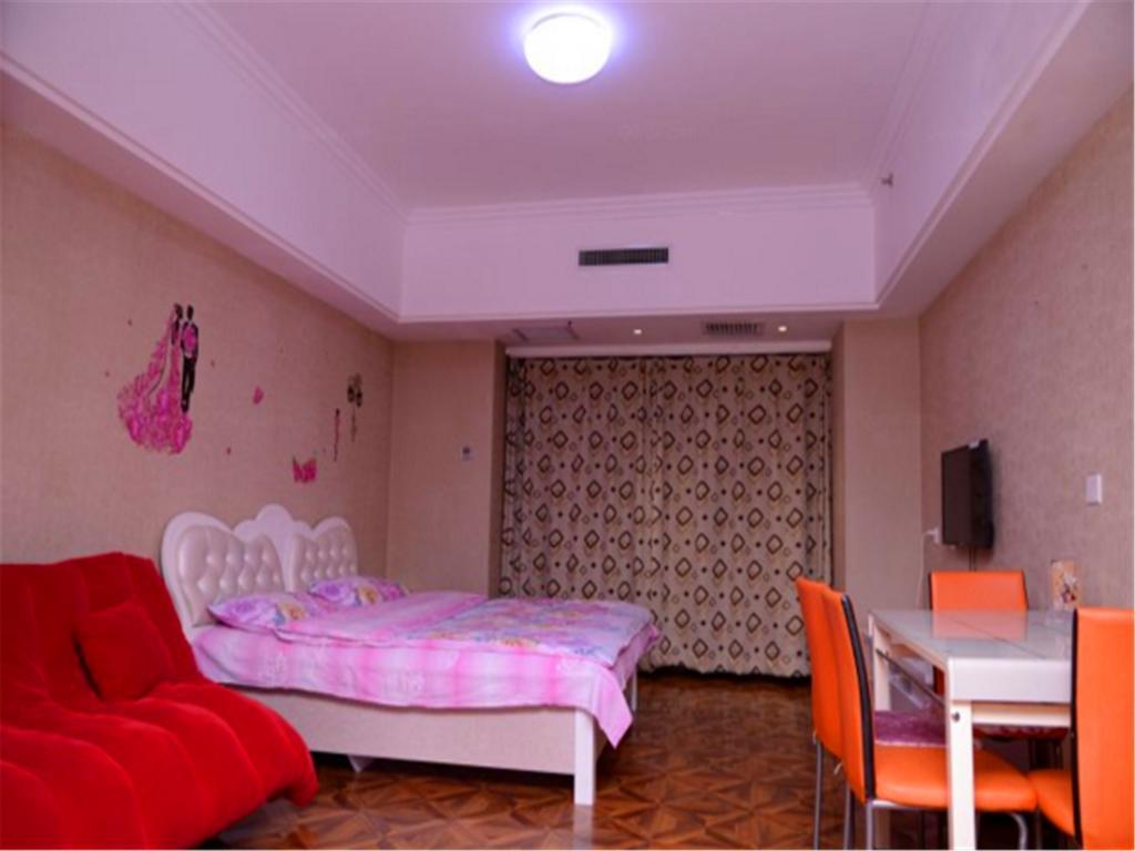 Green Express Apartment Harbin West Railway Station Rom bilde
